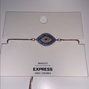 Express evil eye bracelet NWT
